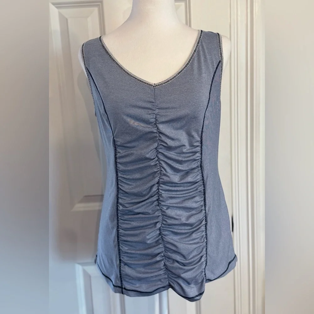 Chico’s Ruched Front Tank Top - Picture 2 of 7